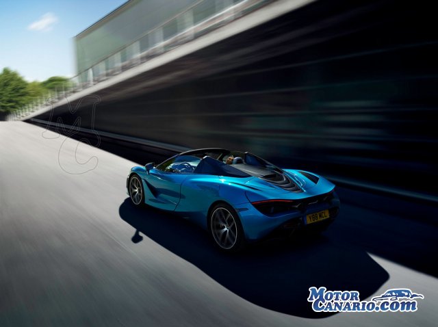 McLaren 720s Spider: `volar` a cielo abierto a más de 325 km/h.